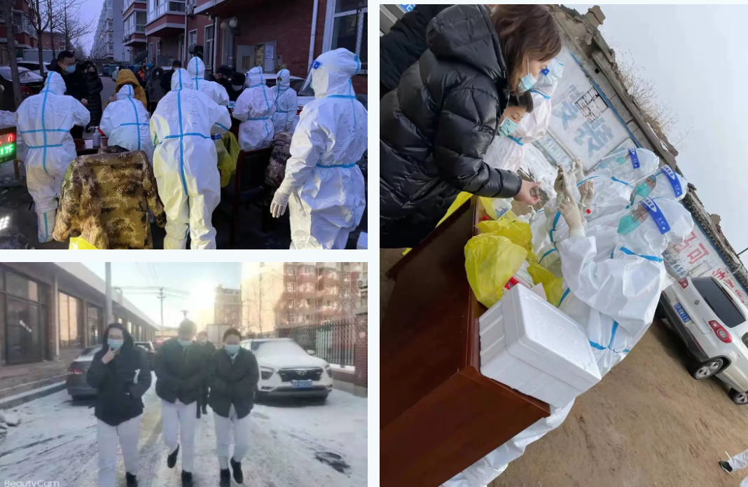 戰(zhàn)疫一線|6萬(wàn)人次，市二院核酸采樣醫(yī)療隊(duì)支援綏中的第24天！(圖10)