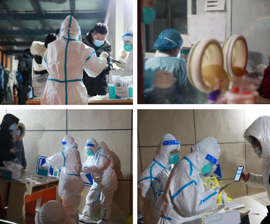 24小時全力運轉(zhuǎn)！市二院核酸檢測展現(xiàn)“硬核力量”(圖2)